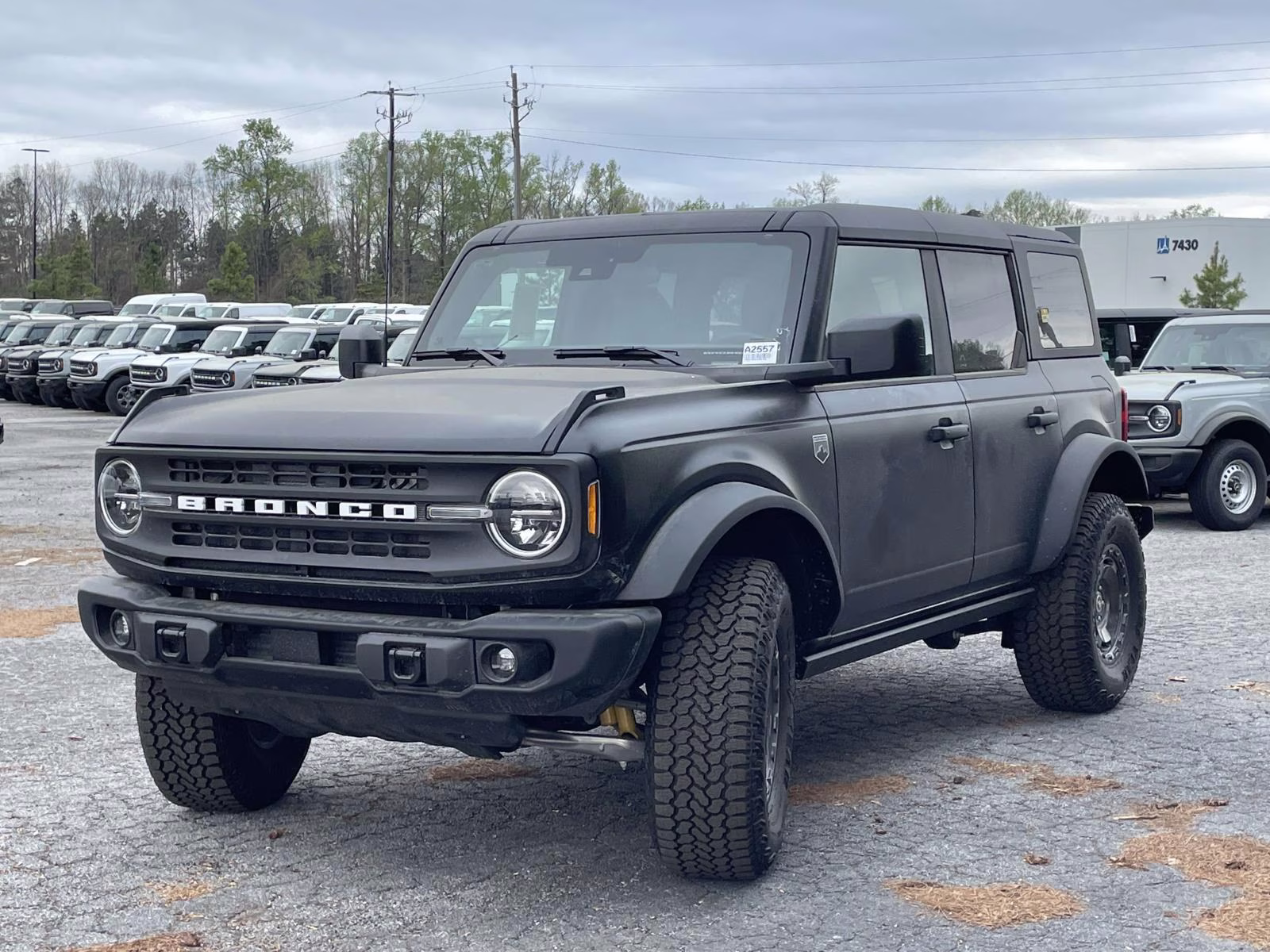 2025 Shadow Black Ford Bronco Big Bend 4X4 SUV