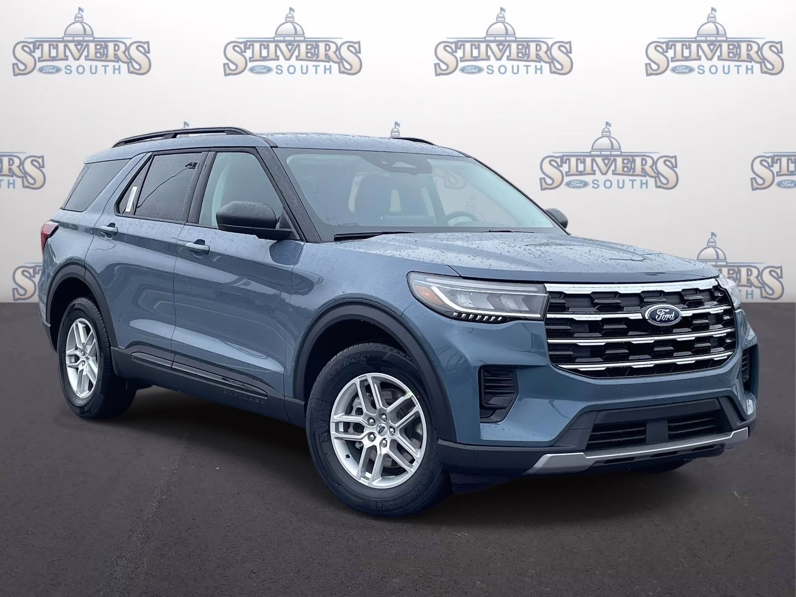 2026 Vapor Blue Ford Explorer Active RWD SUV