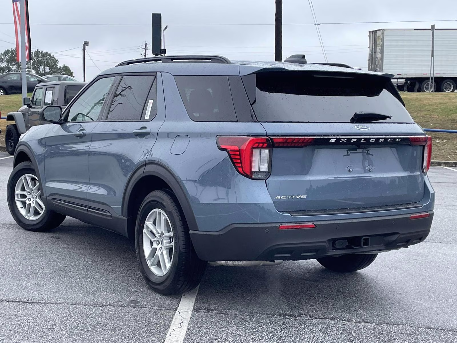 2026 Vapor Blue Ford Explorer Active RWD SUV