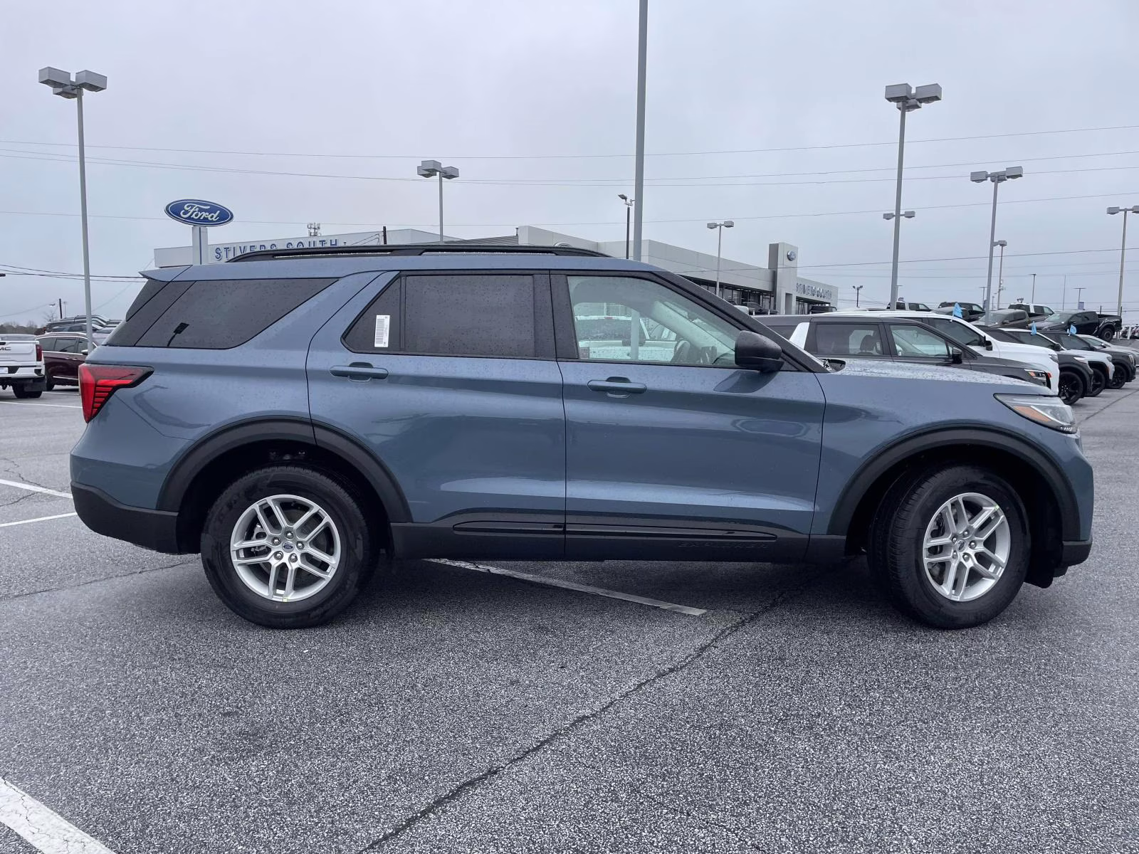 2026 Vapor Blue Ford Explorer Active 4X4 SUV