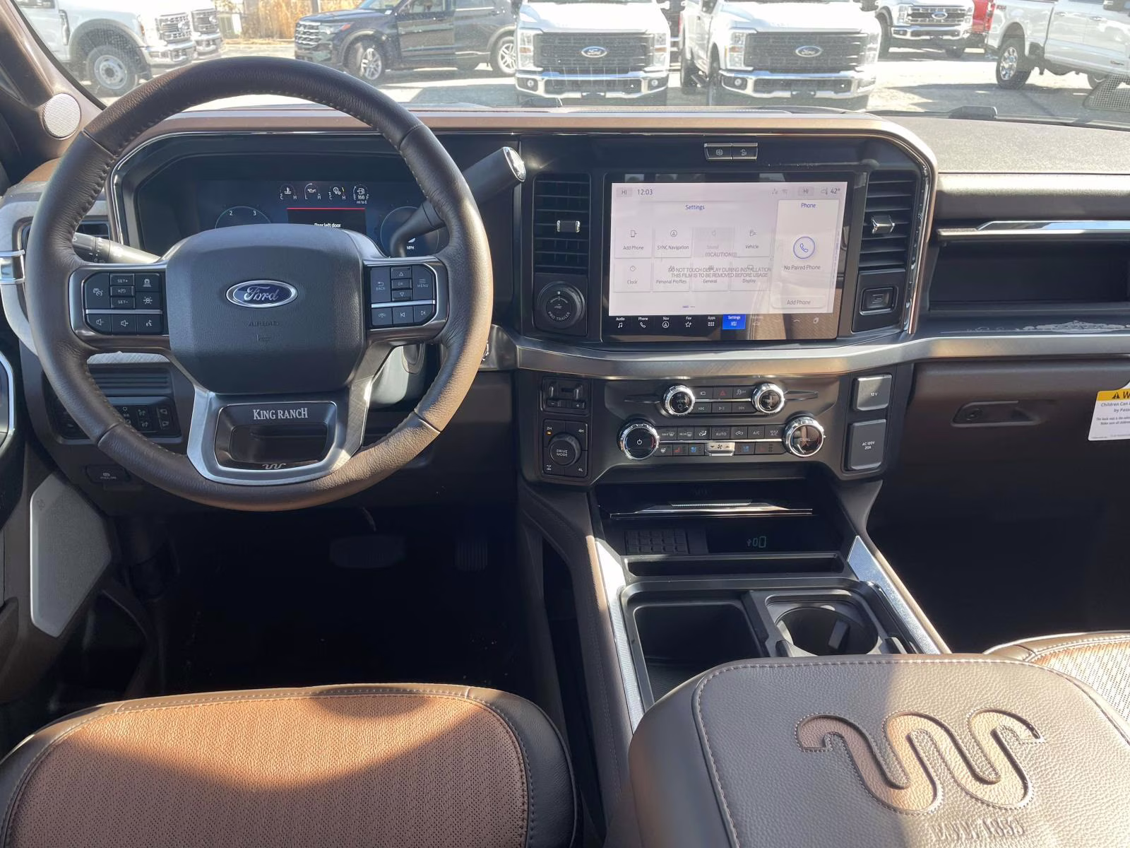 2026 White Metallic Ford Super Duty F-250 SRW King Ranch 4X4 Truck