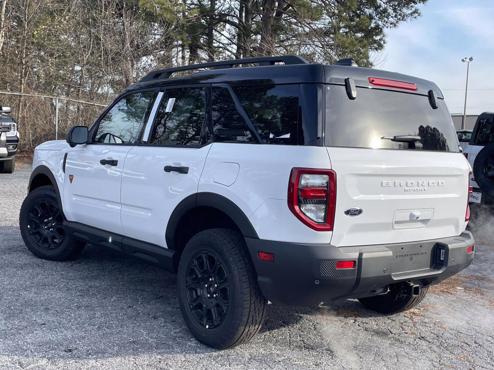 2025 Oxford White Ford Bronco Sport Badlands 4X4 SUV