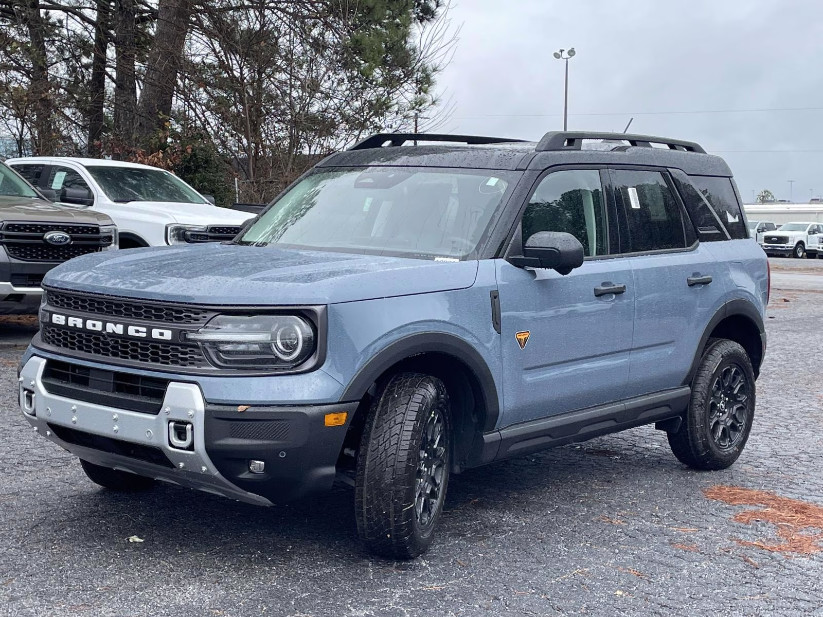2025 Azure Gray Metallic Ford Bronco Sport Badlands 4X4 SUV