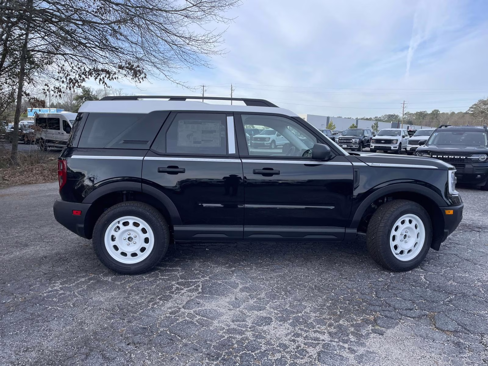 2025 Shadow Black Ford Bronco Sport Heritage 4X4 SUV