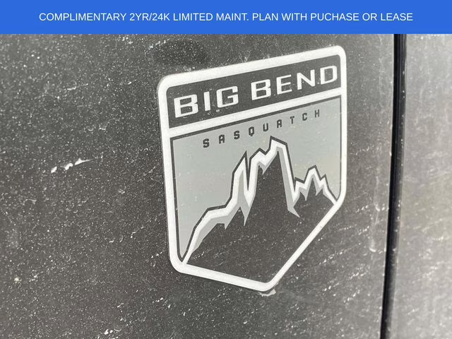 2025 Shadow Black Ford Bronco Big Bend 4X4 SUV