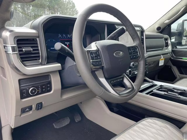 2026 White Metallic Ford Super Duty F-450 DRW Platinum 4X4 Truck