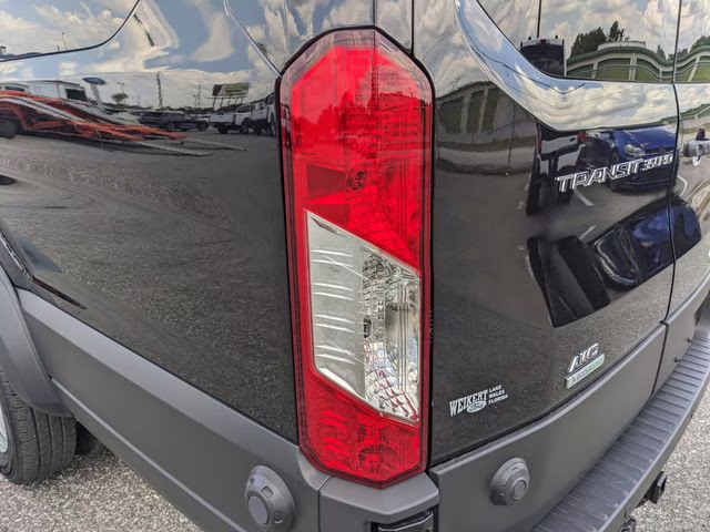 2024 Black Metallic Ford Transit-350 Base AWD Van