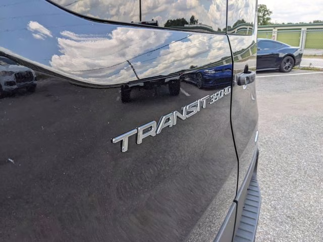 2024 Black Metallic Ford Transit-350 Base AWD Van