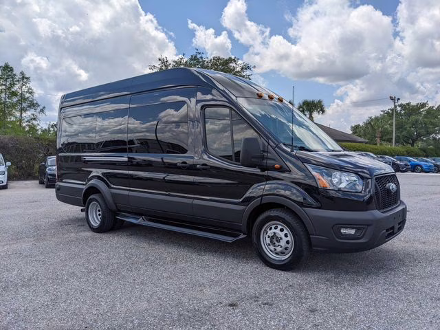 2024 Black Metallic Ford Transit-350 Base AWD Van