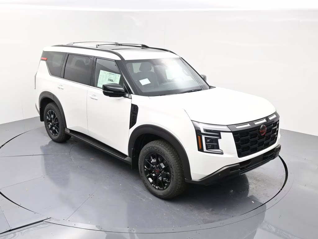 2026 Aspen White Tricoat Nissan Armada PRO-4X 4X4 SUV