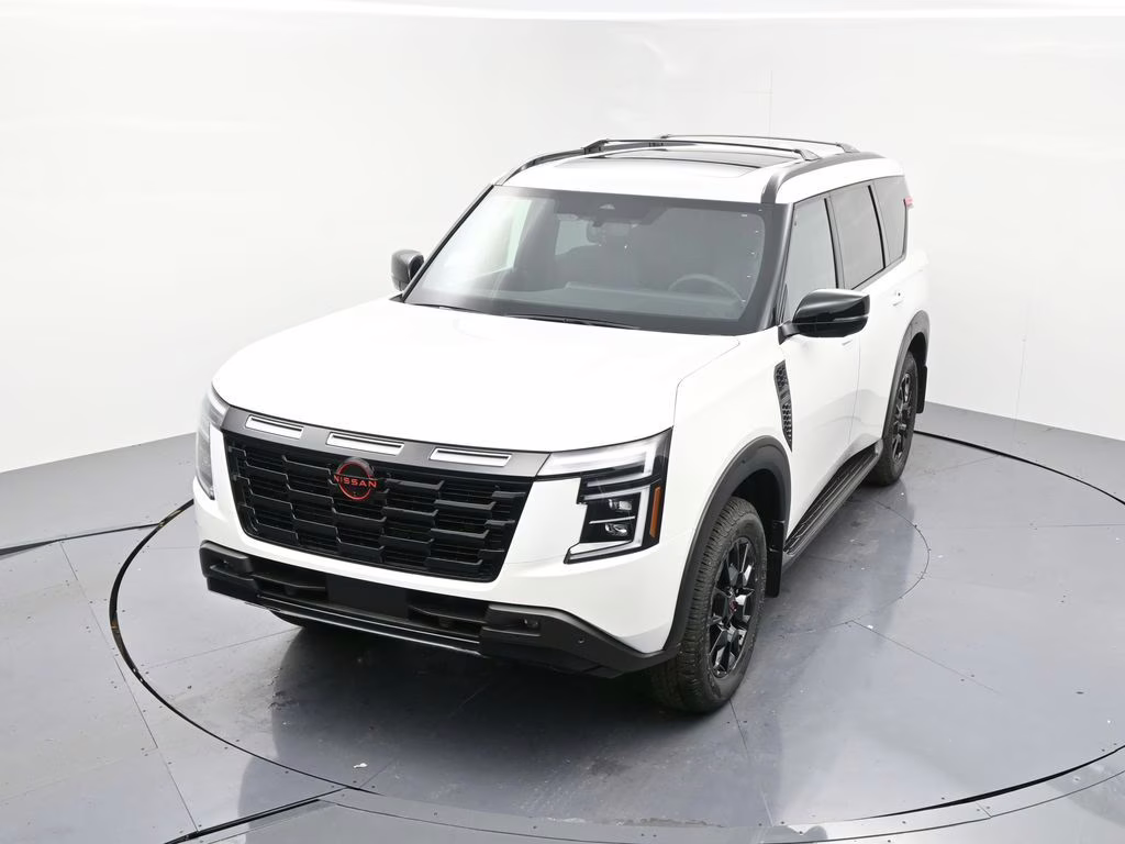 2026 Aspen White Tricoat Nissan Armada PRO-4X 4X4 SUV