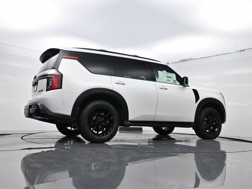 2026 Aspen White Tricoat Nissan Armada PRO-4X 4X4 SUV