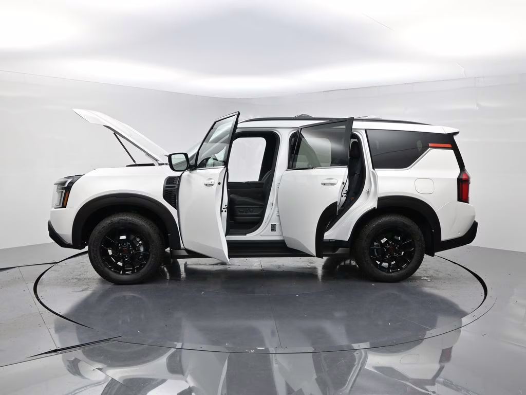 2026 Aspen White Tricoat Nissan Armada PRO-4X 4X4 SUV