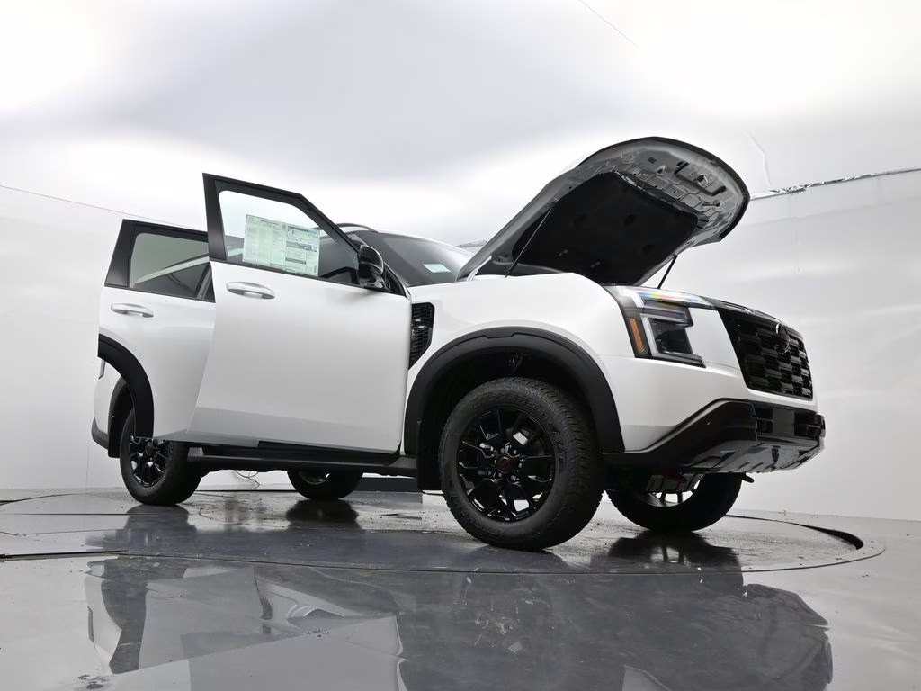 2026 Aspen White Tricoat Nissan Armada PRO-4X 4X4 SUV
