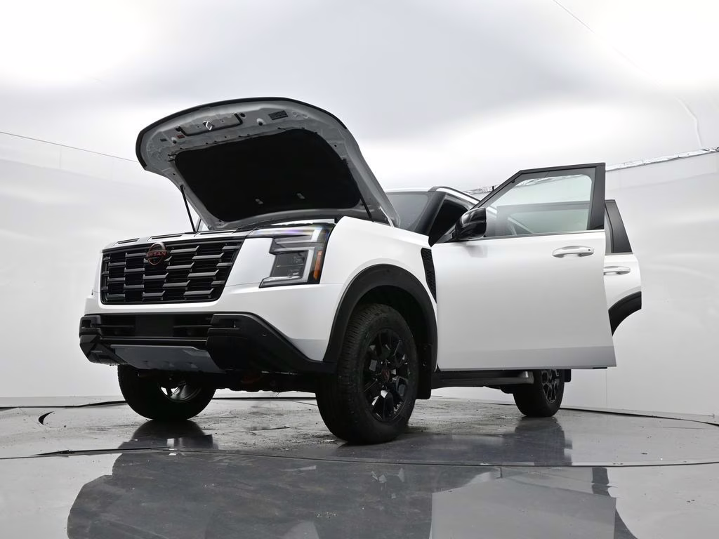 2026 Aspen White Tricoat Nissan Armada PRO-4X 4X4 SUV