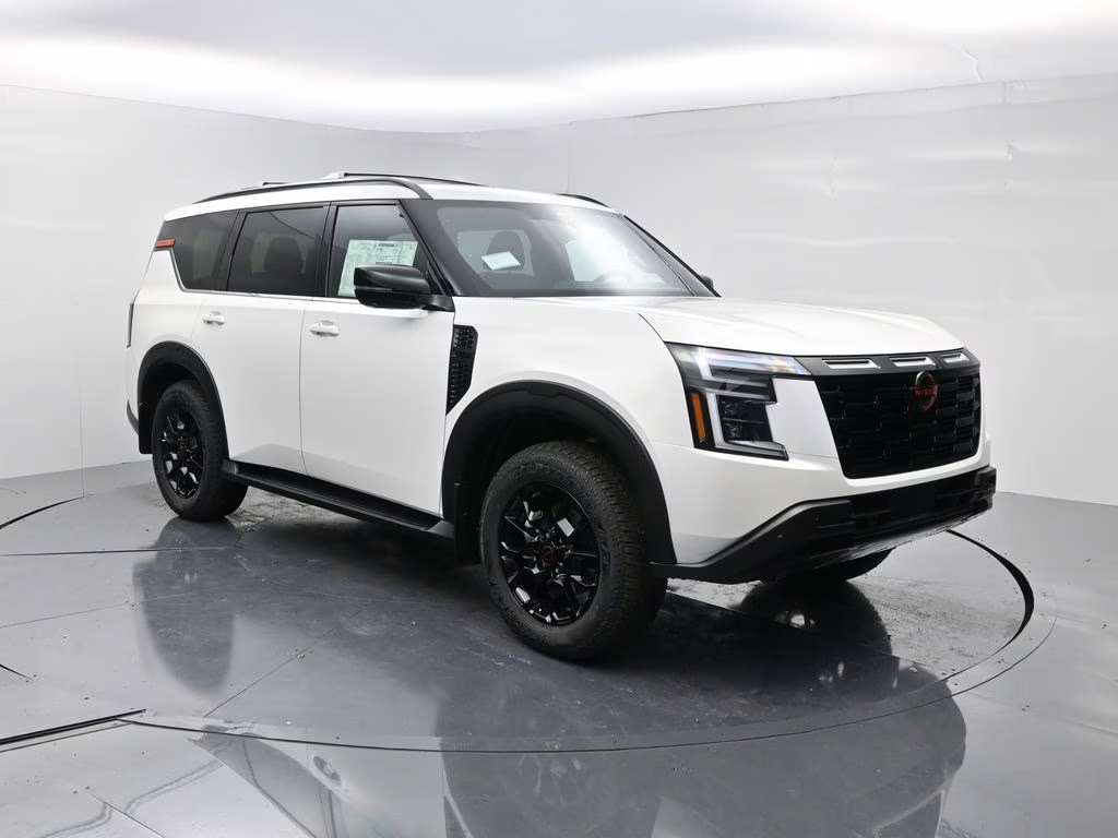 2026 Aspen White Tricoat Nissan Armada PRO-4X 4X4 SUV