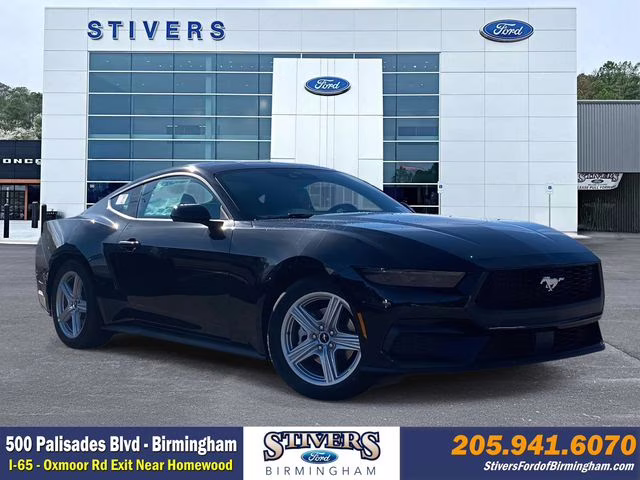 2026 Shadow Black Ford Mustang EcoBoost RWD Coupe