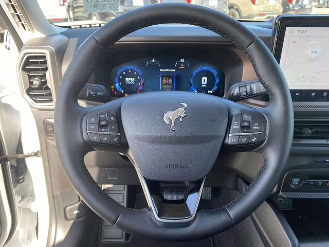 2025 Oxford White Ford Bronco Sport Outer Banks 4X4 SUV