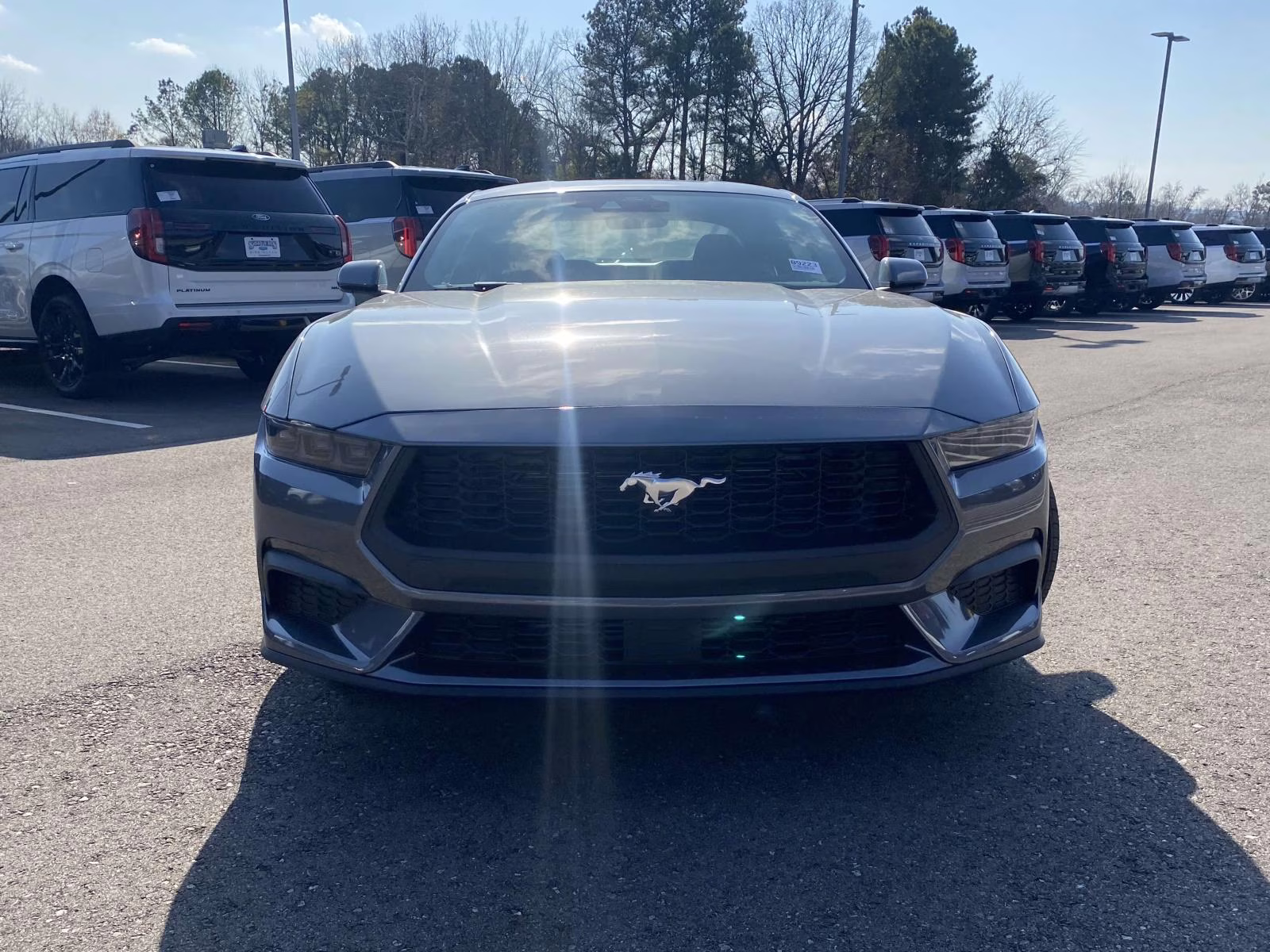 2026 Gray Metallic Ford Mustang EcoBoost RWD Coupe