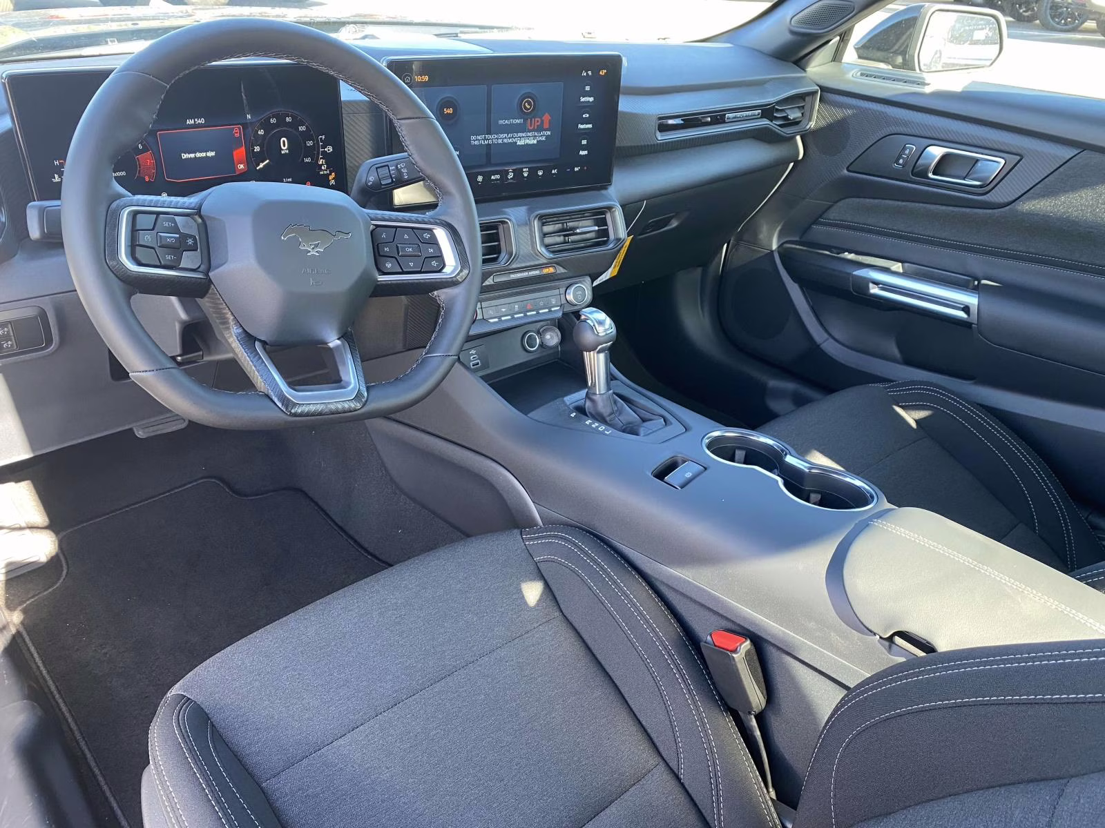 2026 Shadow Black Ford Mustang EcoBoost RWD Coupe