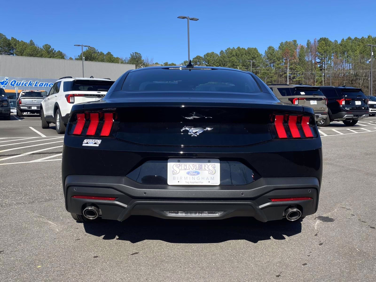 2026 Shadow Black Ford Mustang EcoBoost RWD Coupe