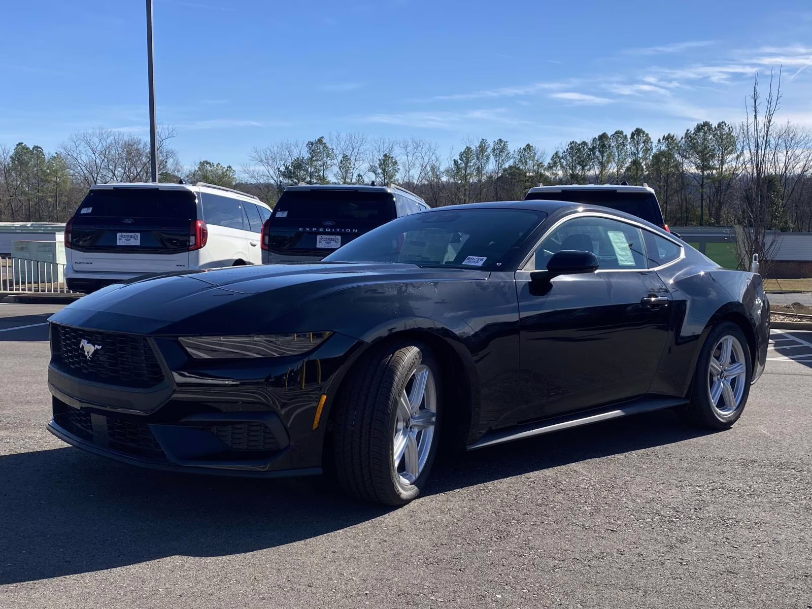 2026 Shadow Black Ford Mustang EcoBoost RWD Coupe