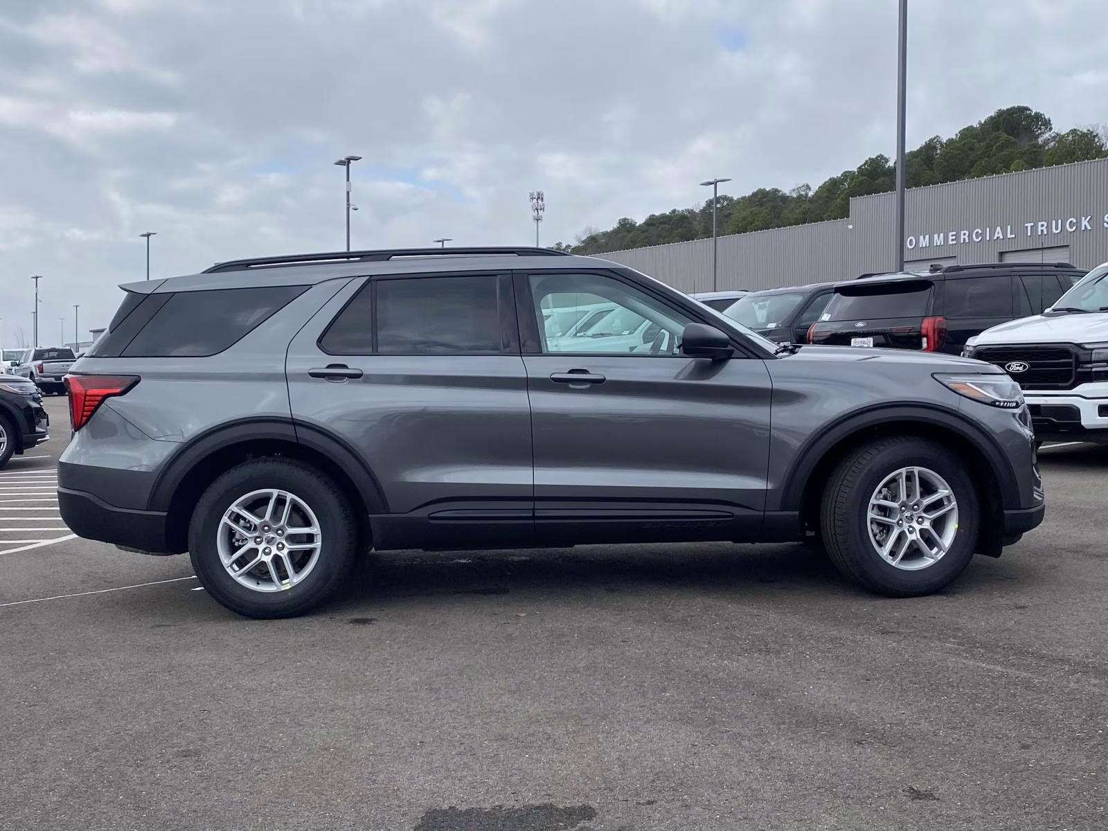 2026 Carbonized Gray Metallic Ford Explorer Active RWD SUV