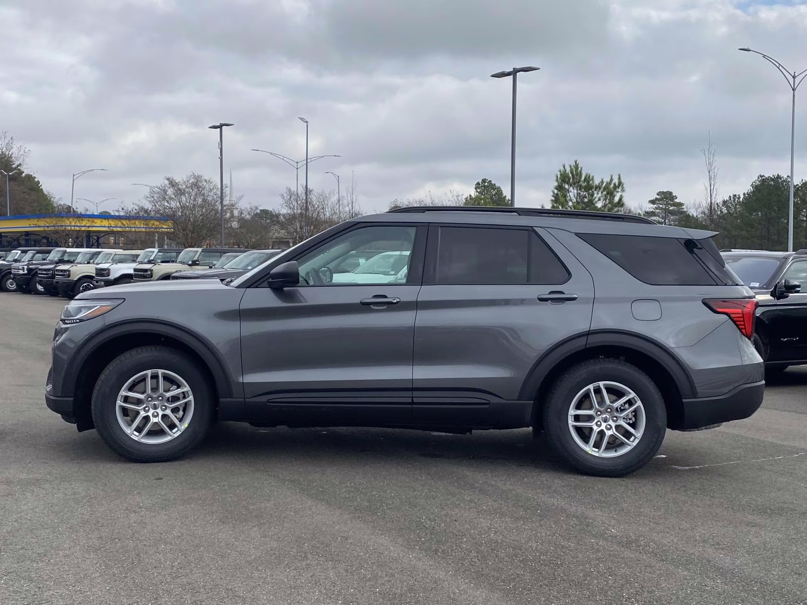 2026 Carbonized Gray Metallic Ford Explorer Active RWD SUV