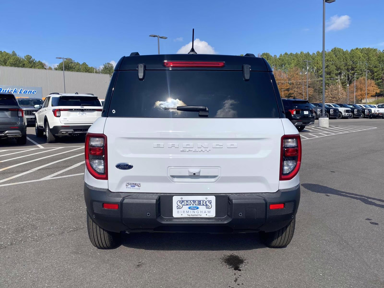 2025 Oxford White Ford Bronco Sport Outer Banks 4X4 SUV