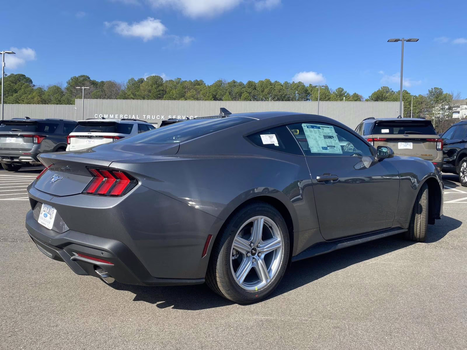 2026 Gray Metallic Ford Mustang EcoBoost RWD Coupe