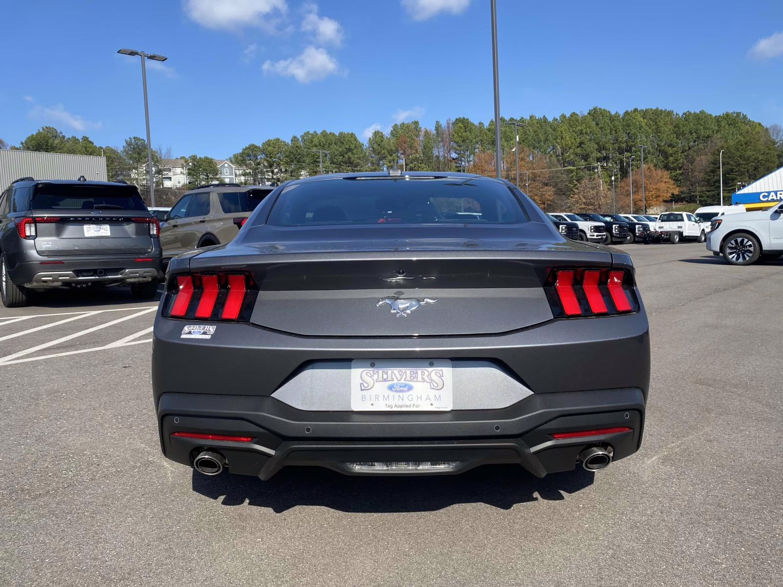 2026 Gray Metallic Ford Mustang EcoBoost RWD Coupe