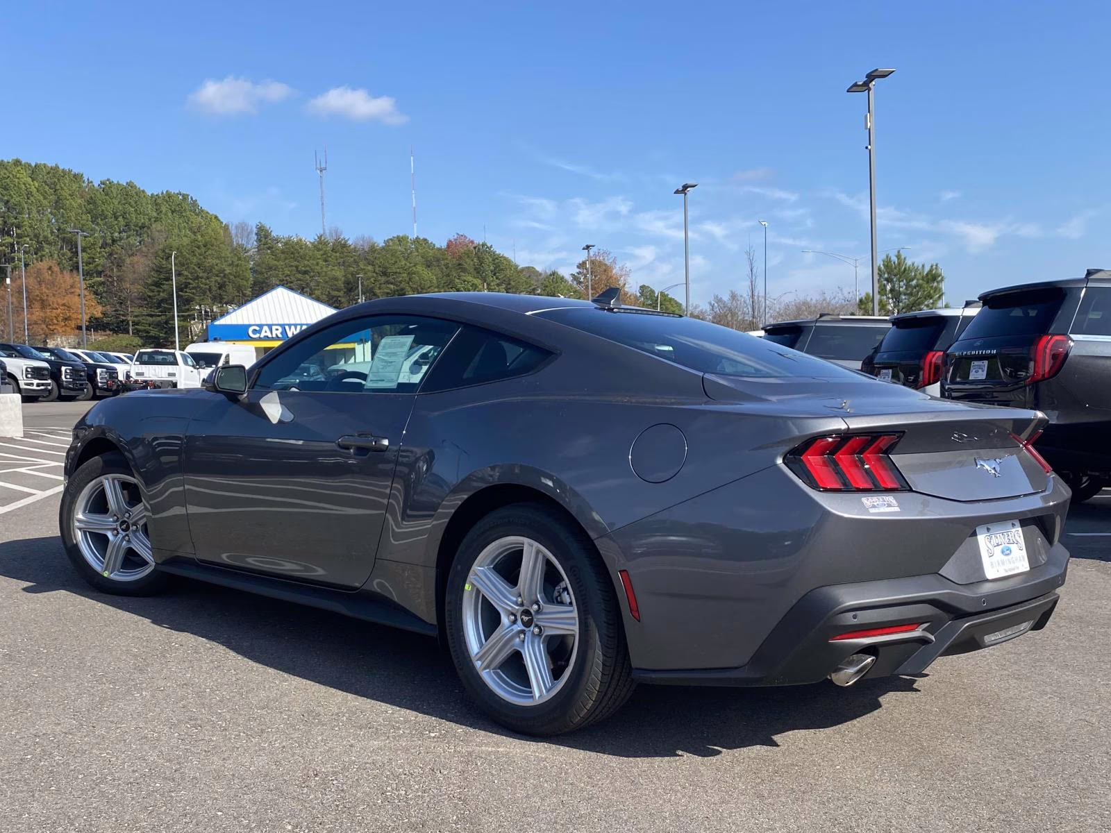 2026 Gray Metallic Ford Mustang EcoBoost RWD Coupe