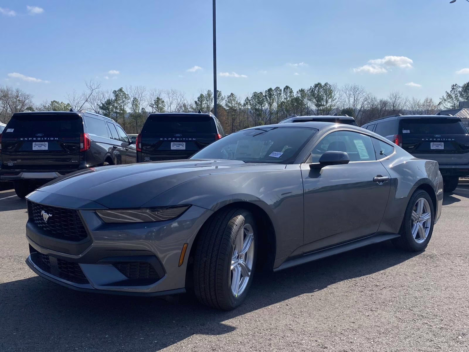2026 Gray Metallic Ford Mustang EcoBoost RWD Coupe