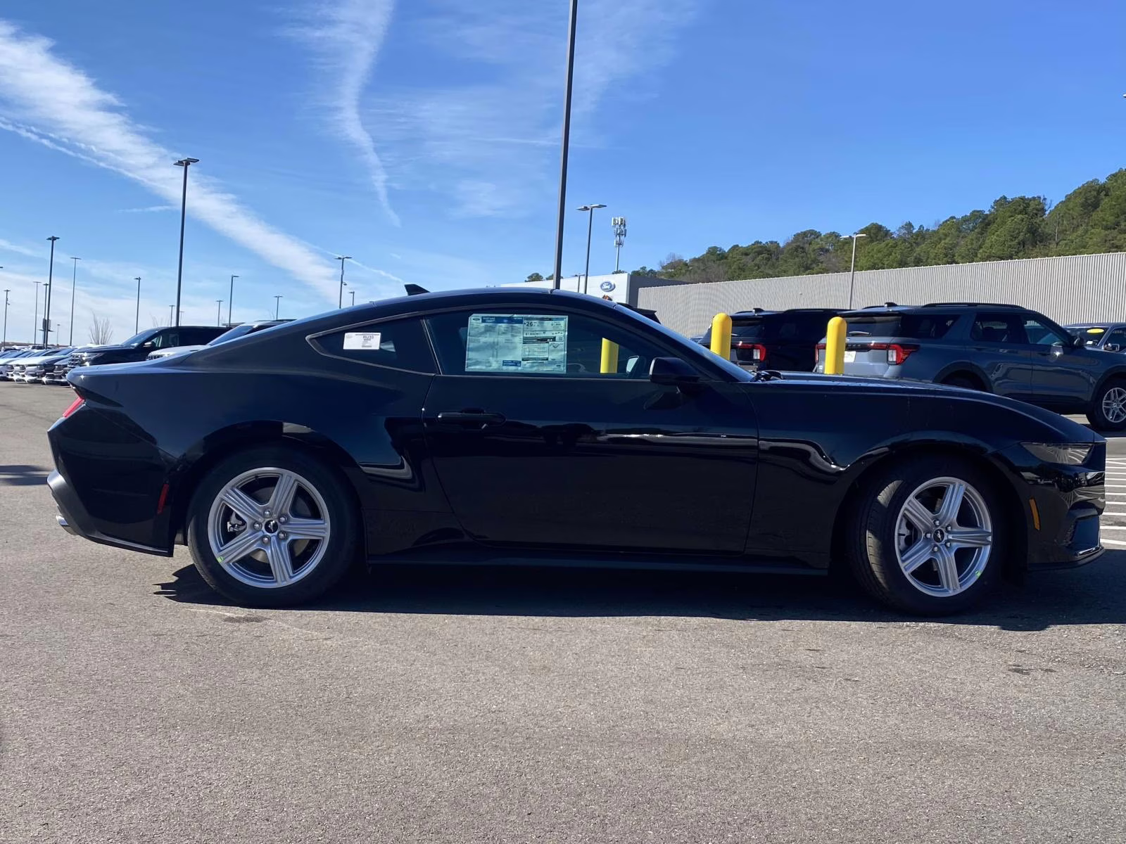 2026 Shadow Black Ford Mustang EcoBoost RWD Coupe