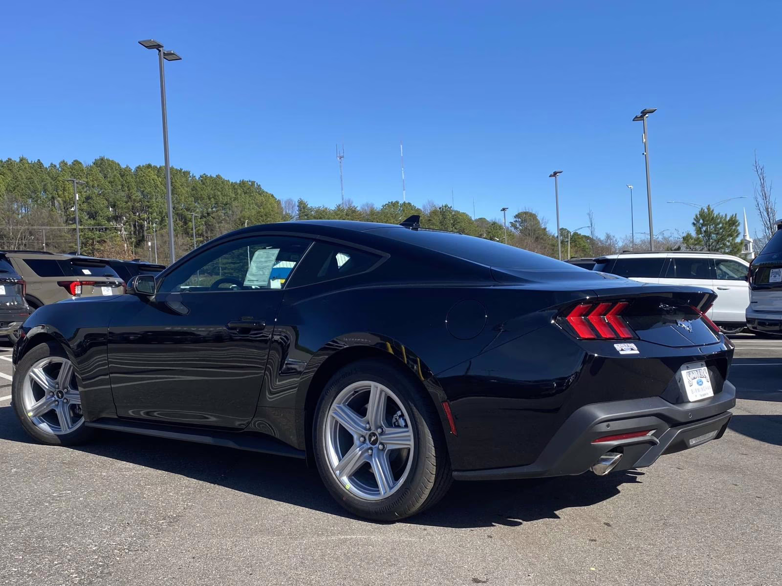 2026 Shadow Black Ford Mustang EcoBoost RWD Coupe
