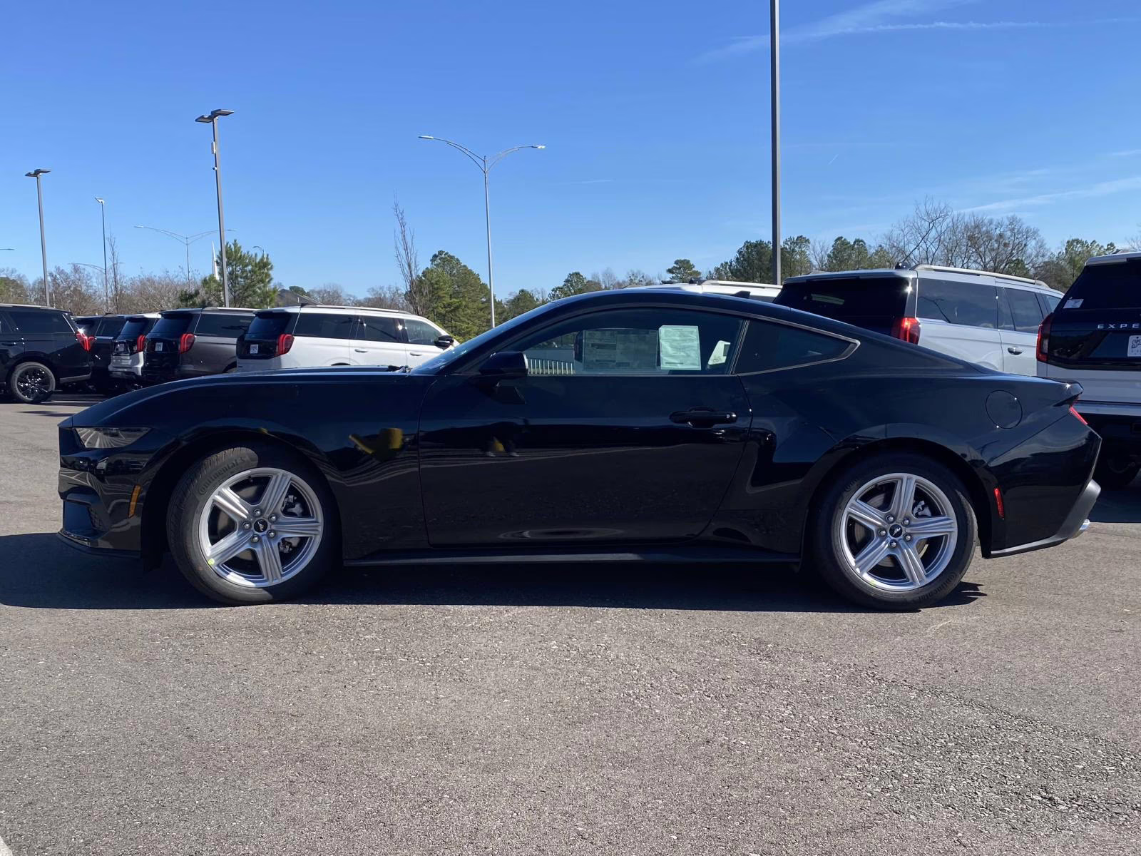 2026 Shadow Black Ford Mustang EcoBoost RWD Coupe