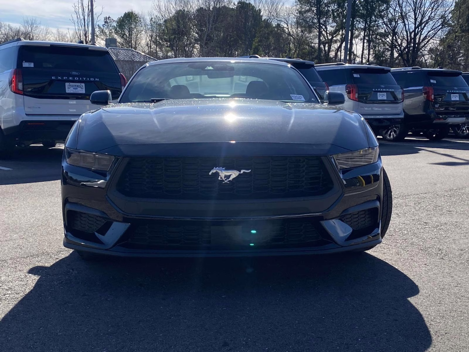 2026 Shadow Black Ford Mustang EcoBoost RWD Coupe