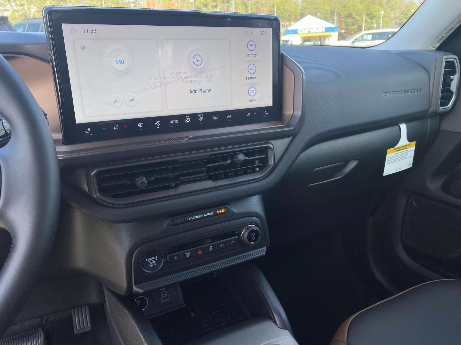 2025 Oxford White Ford Bronco Sport Outer Banks 4X4 SUV