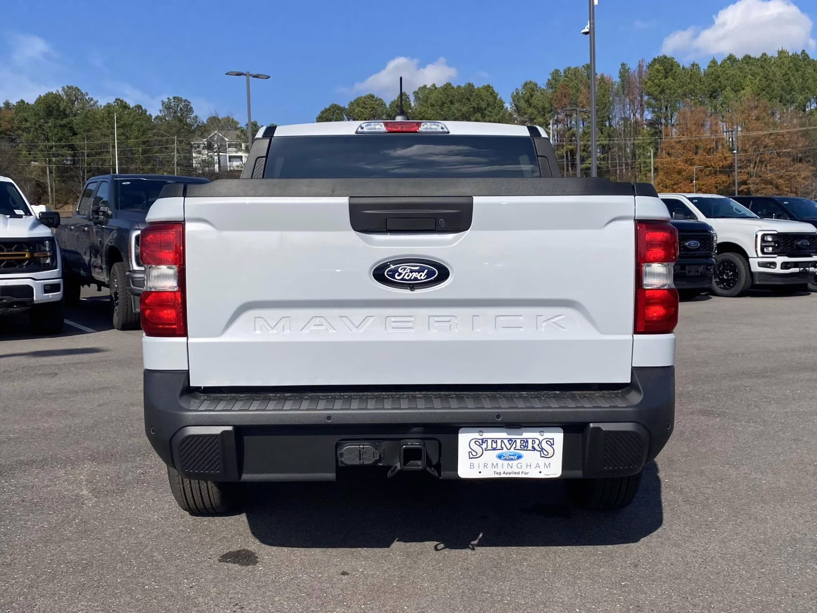 2026 White Metallic Ford Maverick XL AWD Truck