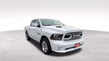 2018 Bright White Clearcoat Ram 1500 Sport 4X4 Truck
