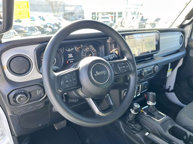2026 Bright White Clearcoat Jeep Wrangler Sport 4X4 Convertible