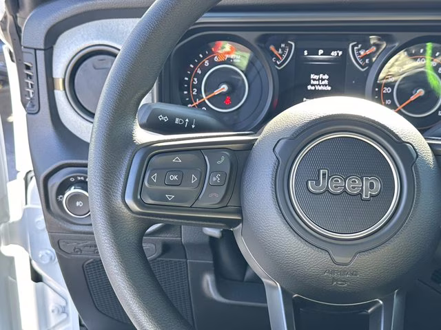 2026 Bright White Clearcoat Jeep Wrangler Sport 4X4 Convertible