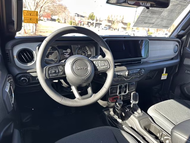 2026 Granite Crystal Metallic Clearcoat Jeep Wrangler Willys 4X4 Convertible