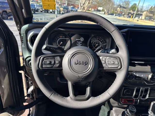 2026 Granite Crystal Metallic Clearcoat Jeep Wrangler Willys 4X4 Convertible