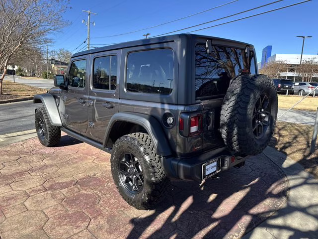 2026 Granite Crystal Metallic Clearcoat Jeep Wrangler Willys 4X4 Convertible