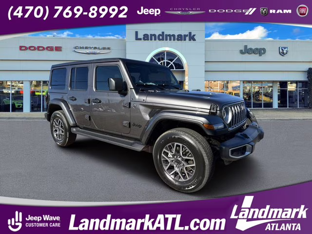 2026 granite crystal metallic clearcoat Jeep Wrangler Sahara 4X4 Convertible