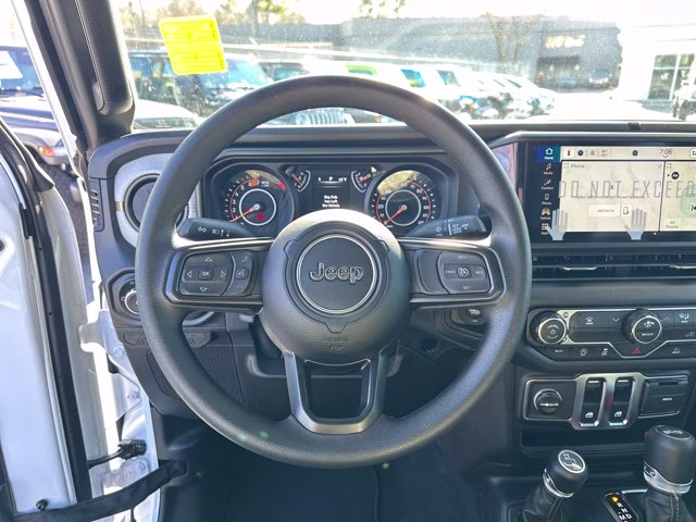 2026 Bright White Clearcoat Jeep Wrangler Sport 4X4 Convertible