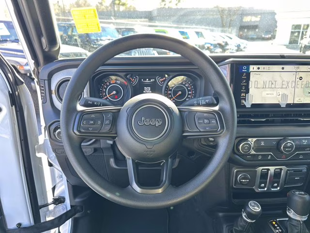 2026 Bright White Clearcoat Jeep Wrangler Sport 4X4 Convertible