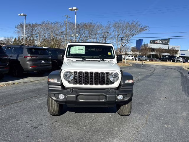 2026 Bright White Clearcoat Jeep Wrangler Sport 4X4 Convertible