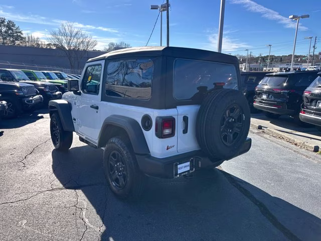 2026 Bright White Clearcoat Jeep Wrangler Sport 4X4 Convertible